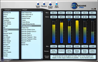 Sfx Machine Pro Available in RTAS Format