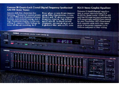 Nikko Electronics EQ-25 Stereo Graphic Equalizer