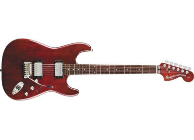 Squier Satin Trans Fat Stratocaster HH