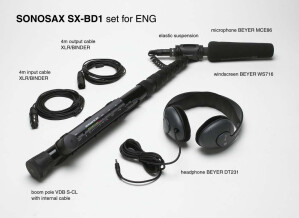Sonosax SX-BD1 set for ENG