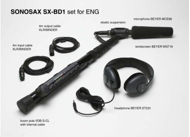 Sonosax SX-BD1 set for ENG