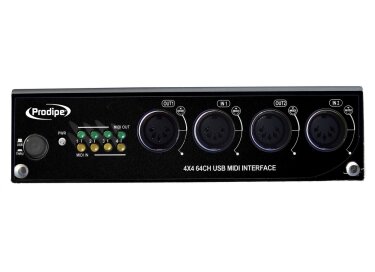 Prodipe MIDI USB 4i/4o