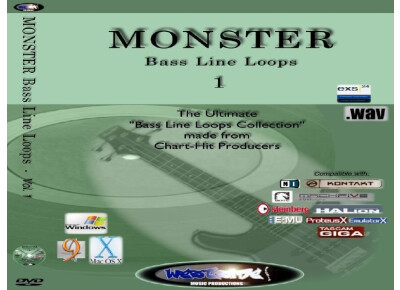 Westside Studios Monster Bass Line Loops Volume 1