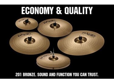 Paiste 201 Bronze Crash 16''