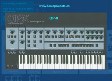 SonicProjects OP-X Reaktor Edition