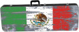 Kaces GRAFIX Mexican Flag Electric Guitar Case