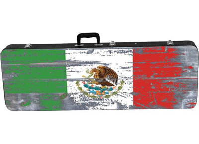 Kaces GRAFIX Mexican Flag Electric Guitar Case