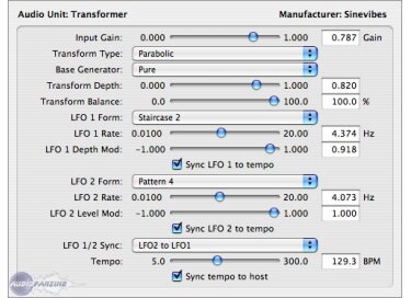 Sinevibes Transformer