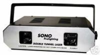 Sono Proligthing double laser rouge 2x20mw