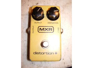 MXR M104 Distortion+ Block Logo Vintage