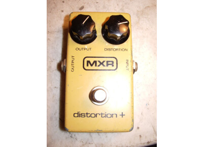 MXR M104 Distortion+ Block Logo Vintage