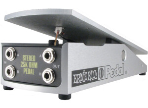 Ernie Ball 6167 25K Stereo Volume Pedal for use with Active Electronics or Keyboards