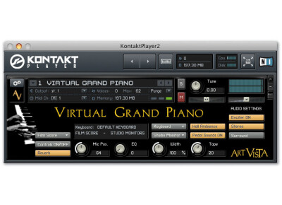 Art Vista Virtual Grand Piano