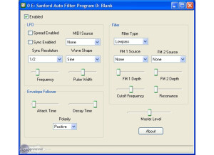 Sanford Sound Design Sanford Auto Filter [Freeware]