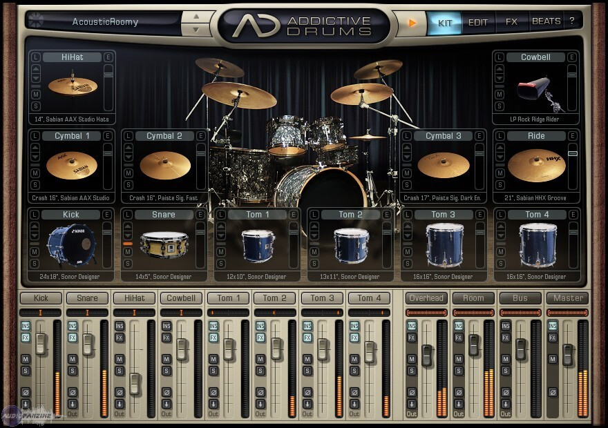AAX format for Addictive Drums and Keys