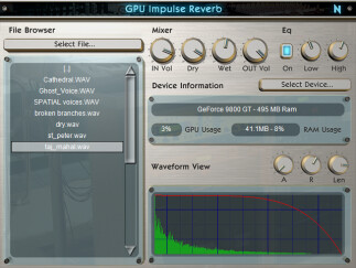 [Freeware] GPU Impulse Reverb 0.27