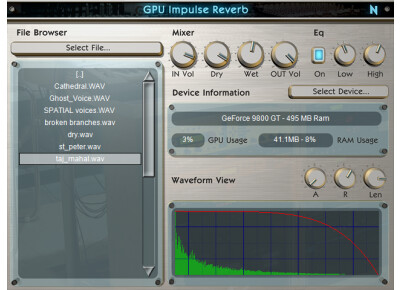Nils Schneider GPU Impulse Reverb VST