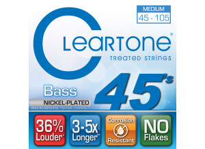 Cleartone Strings Bass Nickel Plated