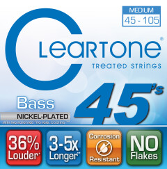 Cleartone Strings Bass Nickel Plated