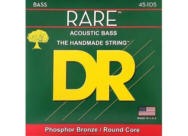 Dr Strings Rare Phosphor Bronze Acoustic Bass