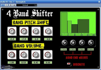 Friday's Freeware : 4 Band Shifter
