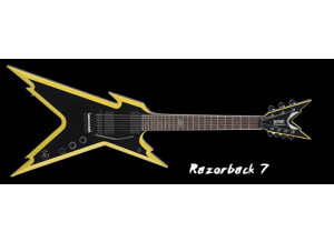 Dean Guitars Razorback 7