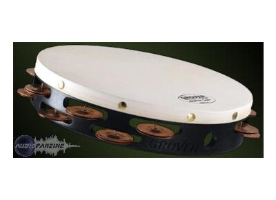 Grover Pro Percussion T2/BC 10" Double Row Beryllium Copper Tambourine