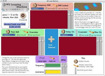 Contrôle de boucles avec la manette Wii