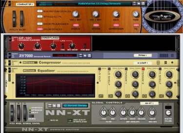 Audiowarrior 12 String Acoustic Guitar Reason Refill