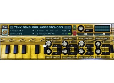 Pendle Poucher Tiny Binaural Harpsichord