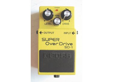 Boss SD-1 SUPER OverDrive - Tubescreamer on steroids mod