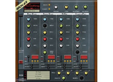 NUSofting Broken Drum Machine