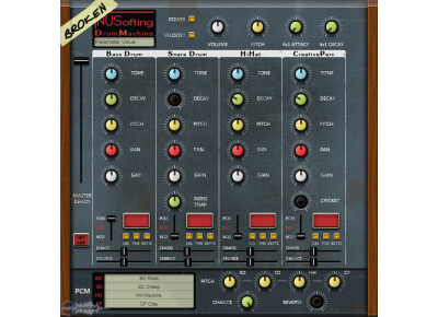 NUSofting Broken Drum Machine