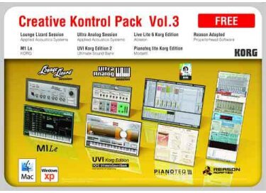 Korg Creative Kontrol Pack 3