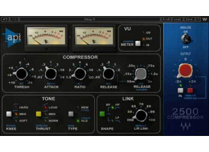 Waves API 2500 Stereo compressor