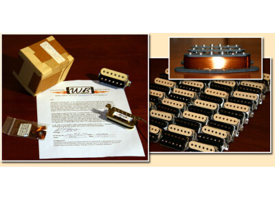 Wb Custom Pickups 67-07 Vintage Wire Limited Hot VTP