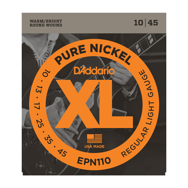 D'Addario XL Pure Nickel Regular Light