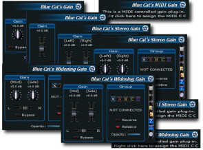 Blue Cat Audio Blue Cat's Gain Suite [freeware]