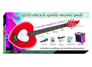 Daisy Rock Girl's Electric Guitar Starter Pack