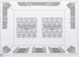 Colsound KIT TRAITMENT ACOUSTIC REGIE RE BRILLANCE