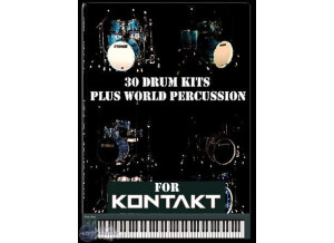 Audiowarrior 30 Drum Kits Plus 12 World Percussion