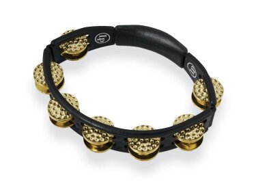 Latin Percussion Cyclops Handheld Tamb Dimpled Brass