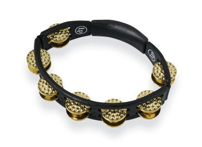 Latin Percussion Cyclops Handheld Tamb Dimpled Brass