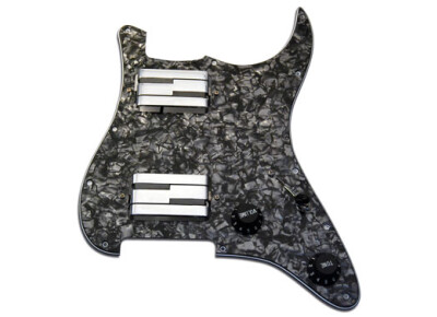 Lace Music Alumitone Loaded Pickguard H/H