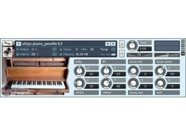 Pendle Poucher Ships Piano