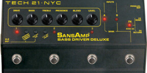 Tech 21 SansAmp Bass Driver Deluxe
