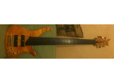 Querey Guitars Aude Basse Fretless