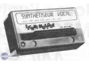 Amstrad Computer Synthetiseur vocal   "Techni-musique"