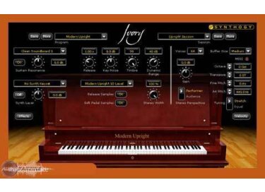 Synthogy Ivory Upright Pianos