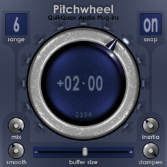 QuikQuak releases Pitchwheel plug-in